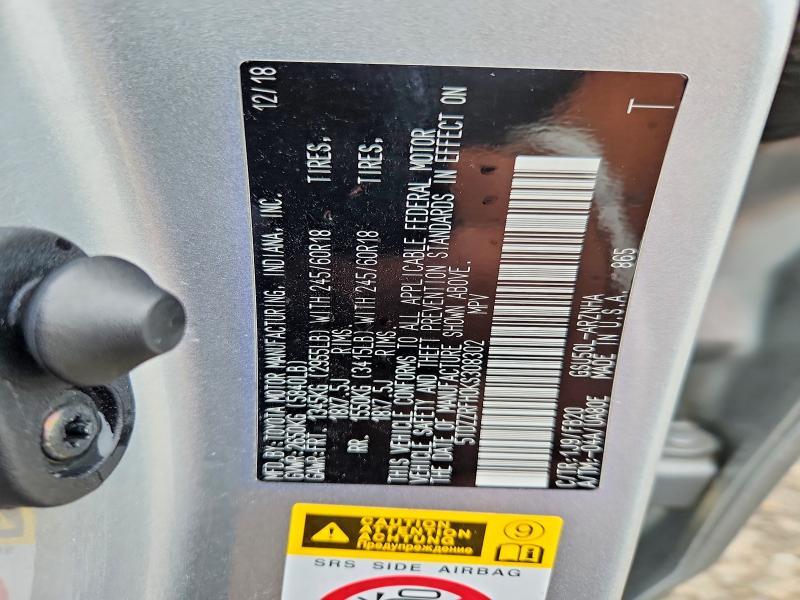 2019 Toyota Highlander le