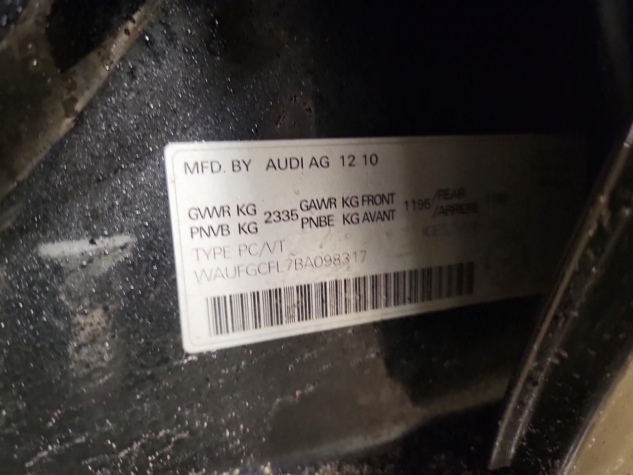 2011 Audi S4 Premium