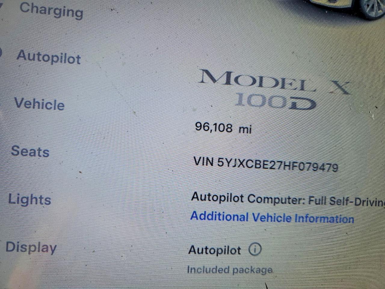 2017 Tesla Model x