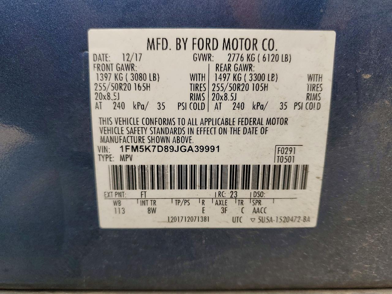 2018 Ford Explorer xlt