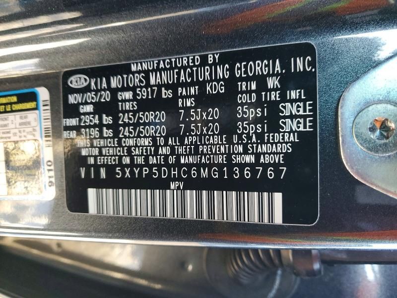 2021 KIA Telluride sx