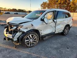 Honda salvage cars for sale: 2017 Honda Pilot Elite