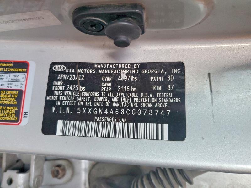 2012 KIA Optima ex