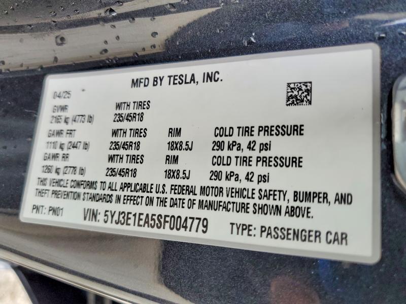 2025 Tesla Model 3