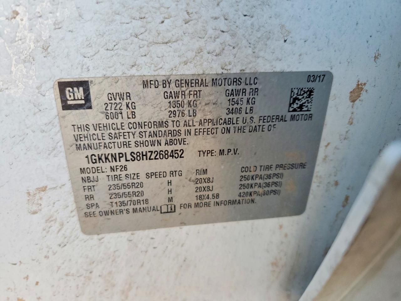 2017 GMC Acadia Denali