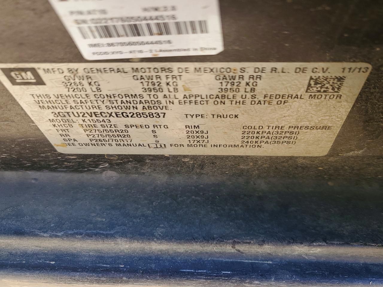 2014 GMC Sierra K1500 SLT