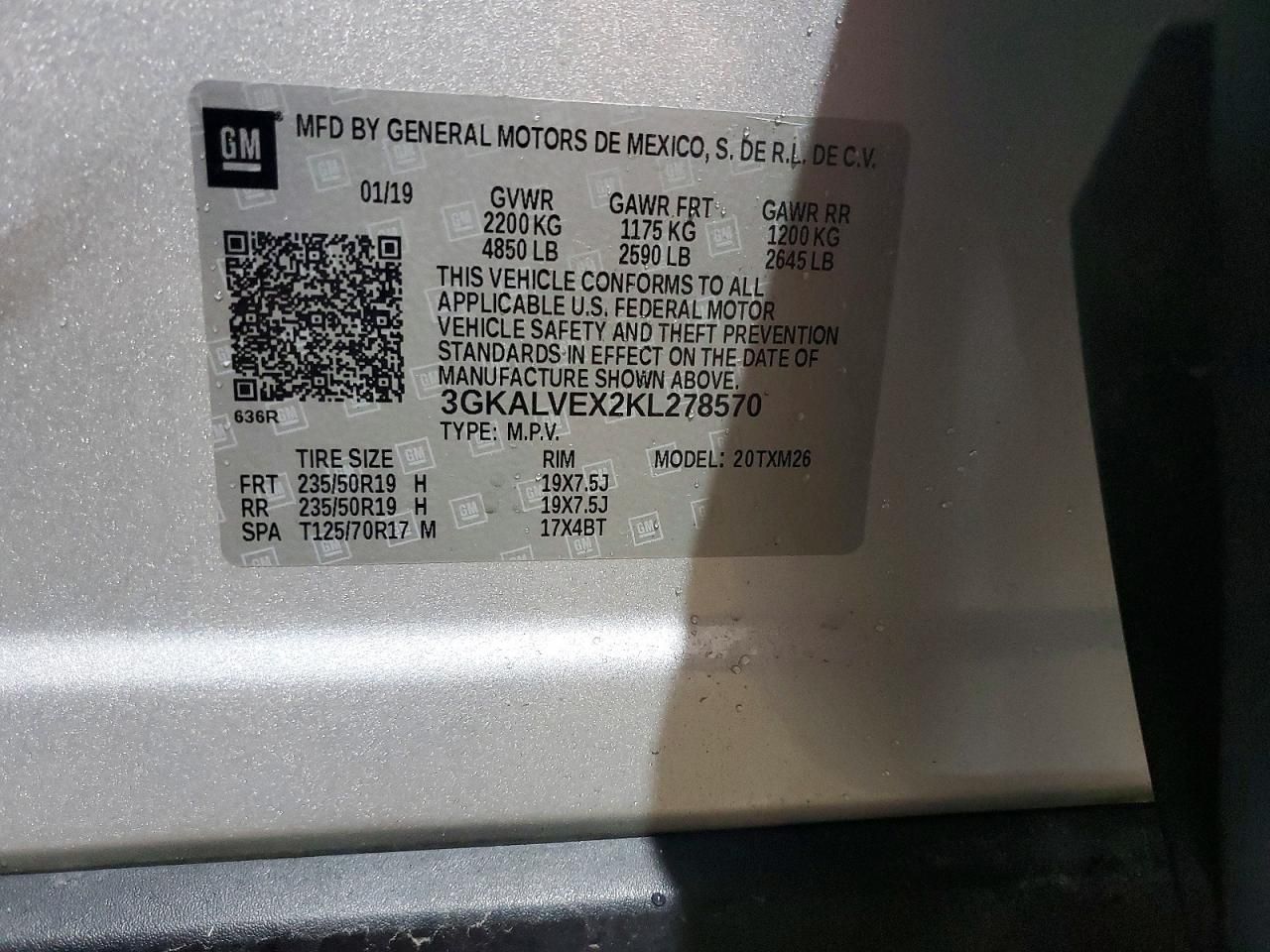 2019 GMC Terrain slt