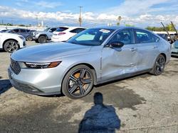 Salvage cars for sale from Copart Colton, CA: 2024 Honda Accord Hybrid Sport
