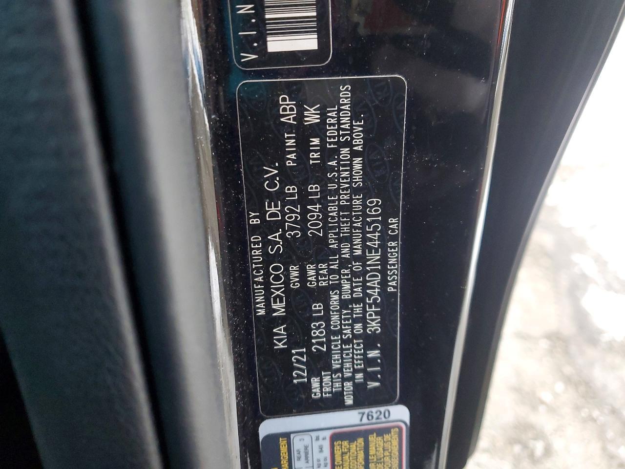 2022 KIA Forte gt Line
