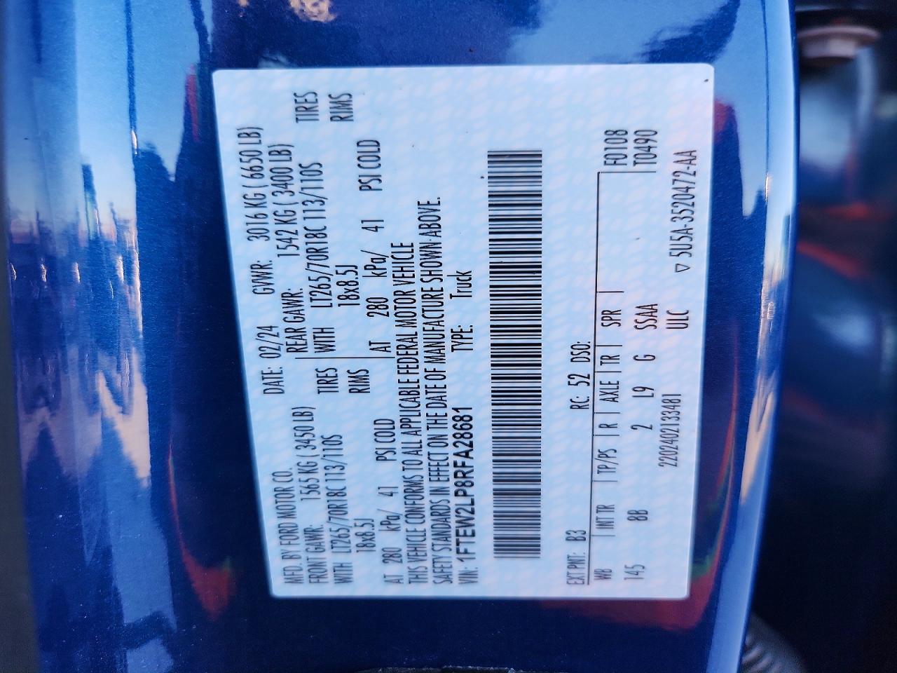 2024 Ford F150 STX