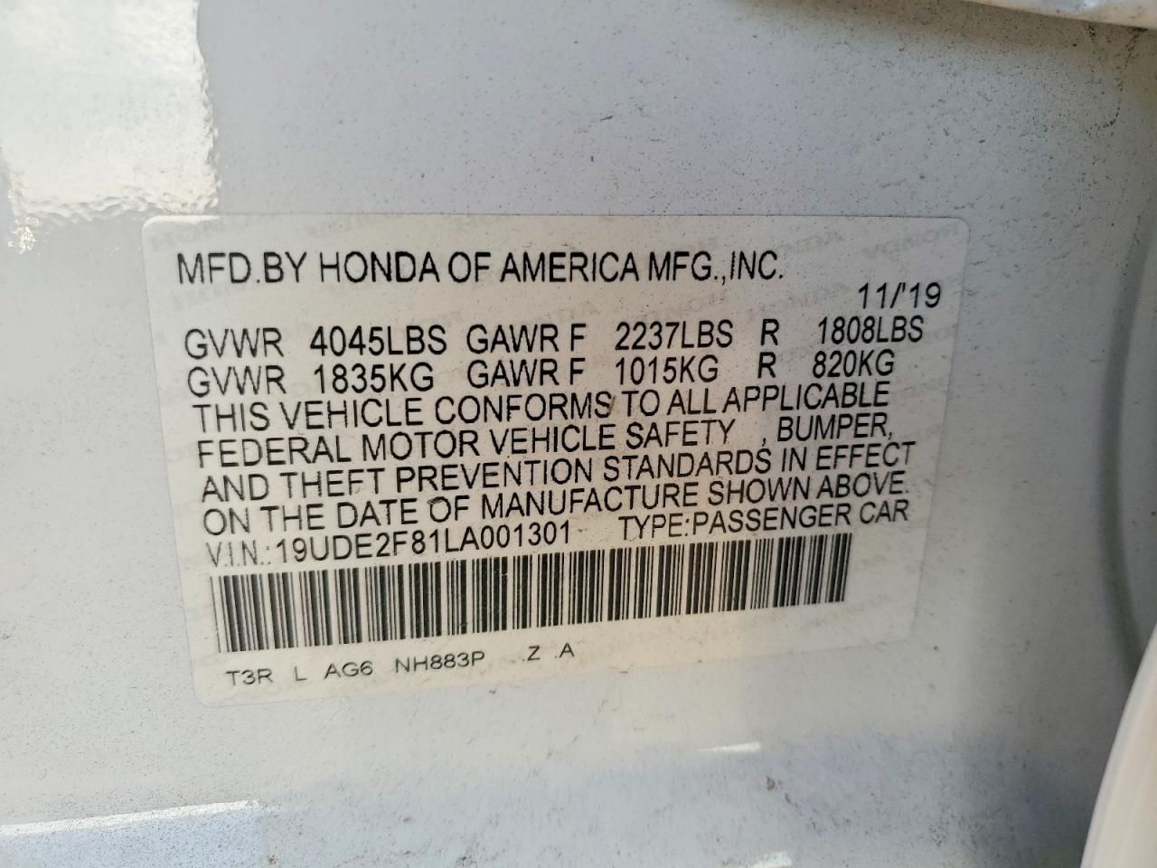 2020 Acura Ilx Premium A-spec