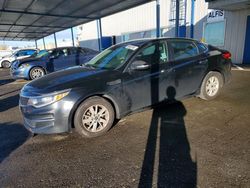 Salvage cars for sale from Copart Sacramento, CA: 2017 KIA Optima lx
