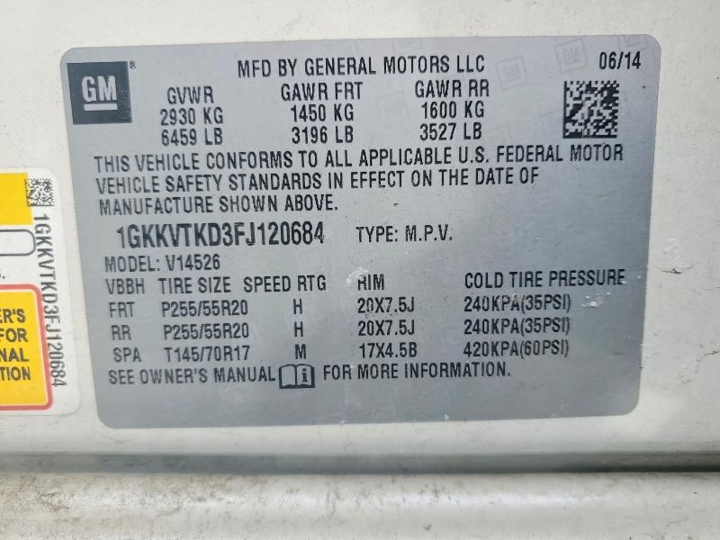 2015 GMC Acadia Denali