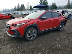 Subaru salvage cars for sale: 2024 Subaru Crosstrek Limited