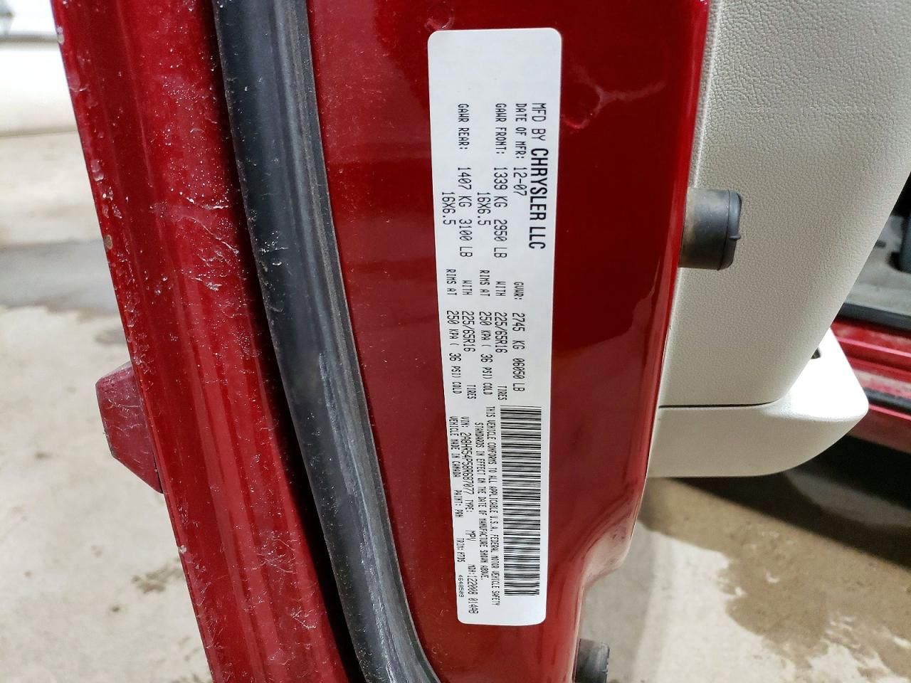 2008 Chrysler Town & Country Touring