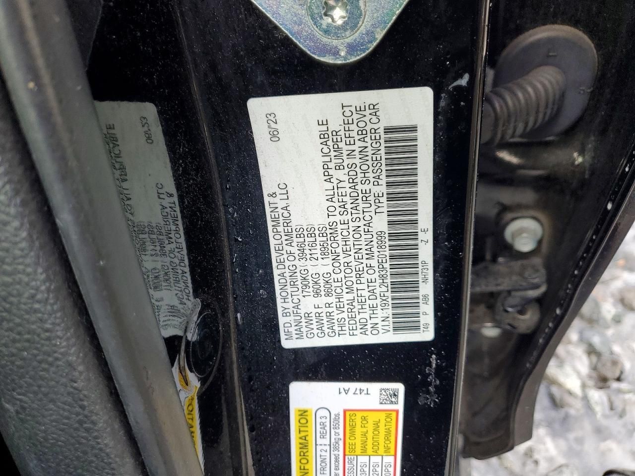 2023 Honda Civic Sport