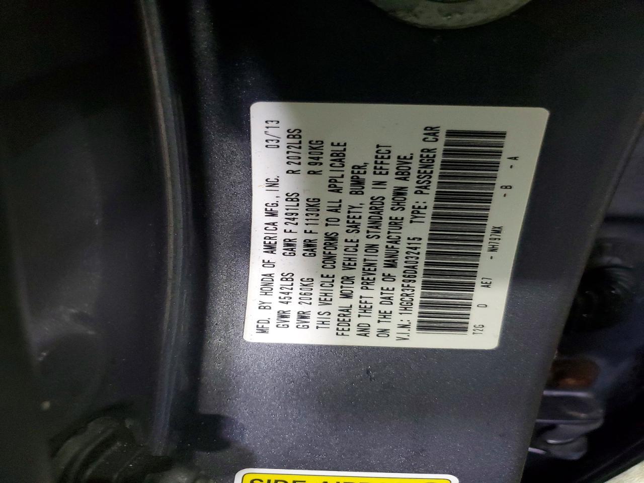 2013 Honda Accord Touring