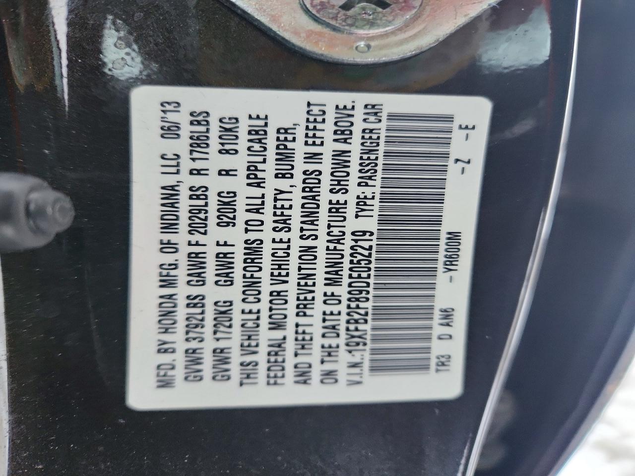 2013 Honda Civic ex