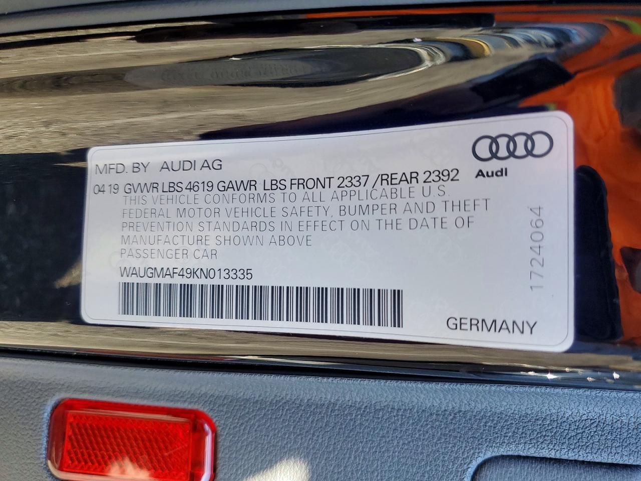 2019 Audi A4 Premium