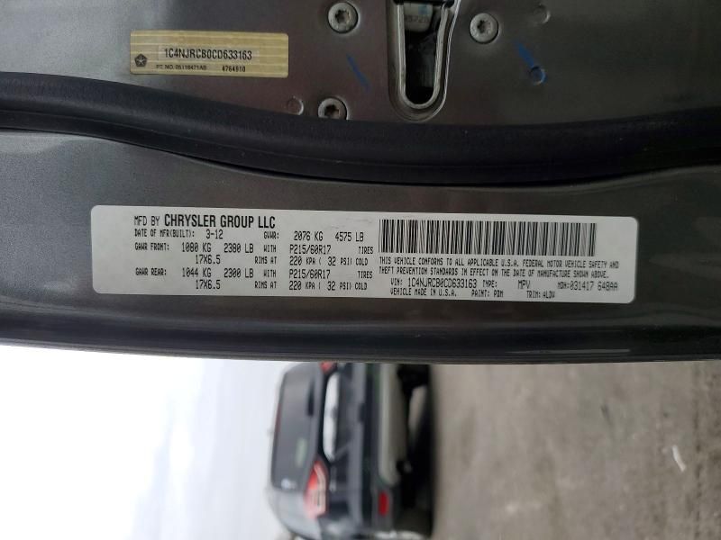 2012 Jeep Patriot Limited