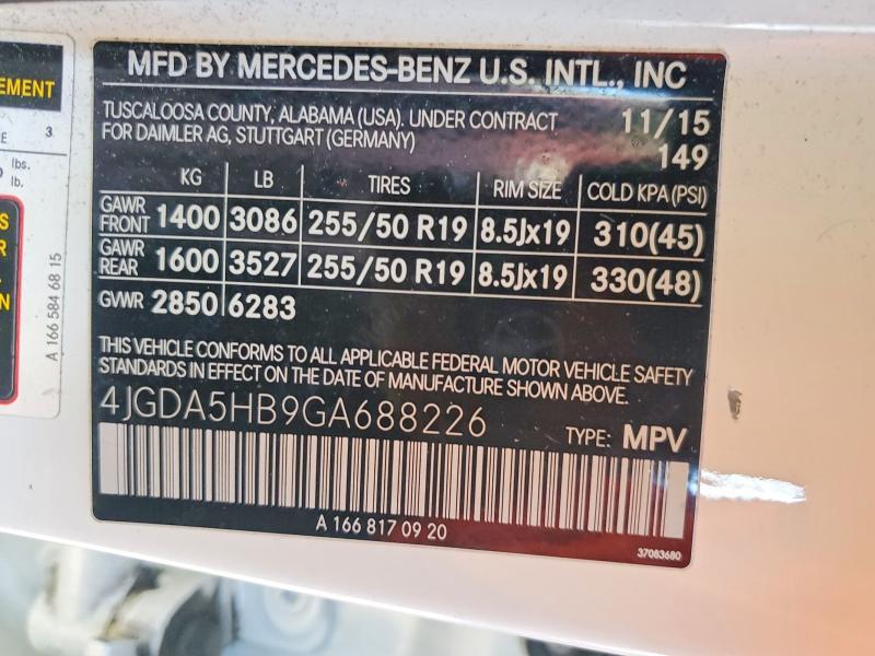 2016 Mercedes-Benz Gle 350 4matic