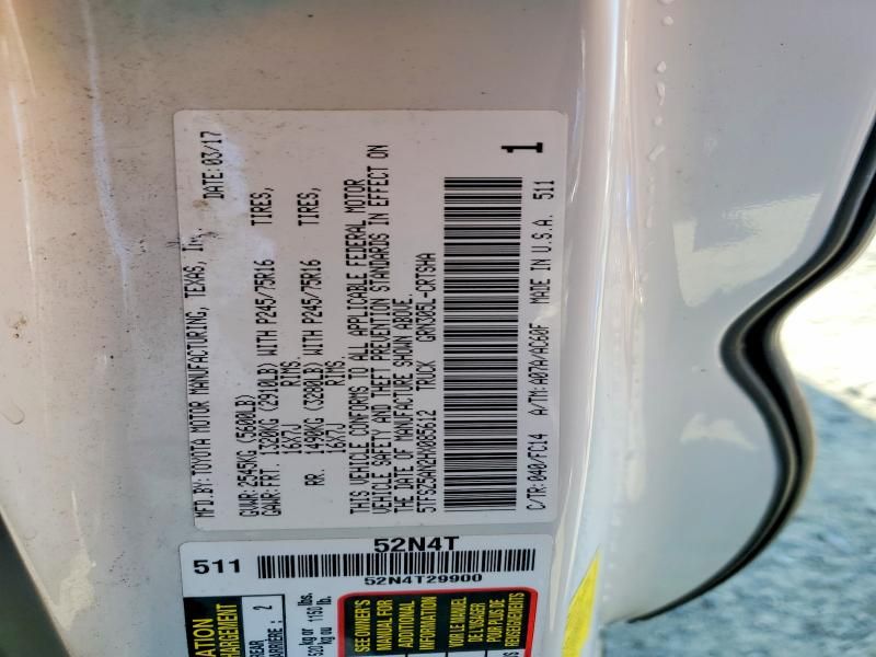 2017 Toyota Tacoma Access Cab