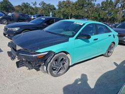 Hyundai salvage cars for sale: 2024 Hyundai Elantra sel