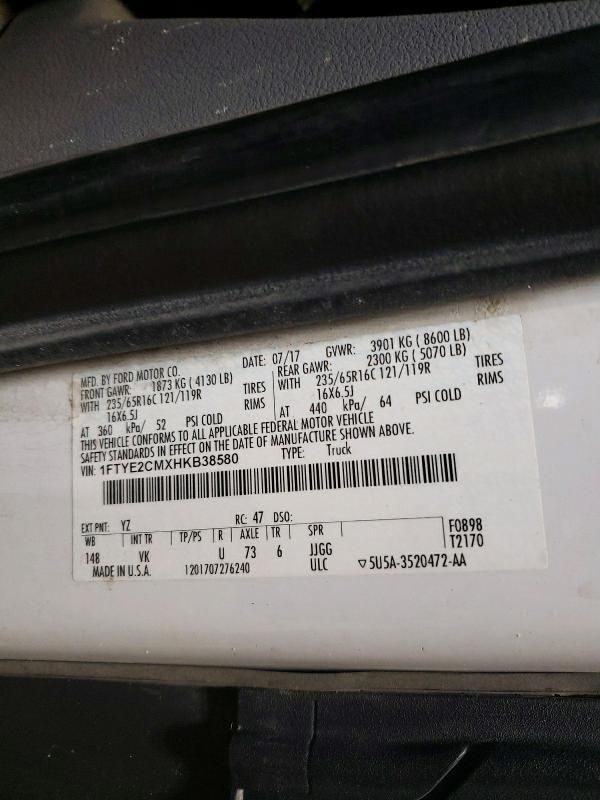 2017 Ford Transit T-150