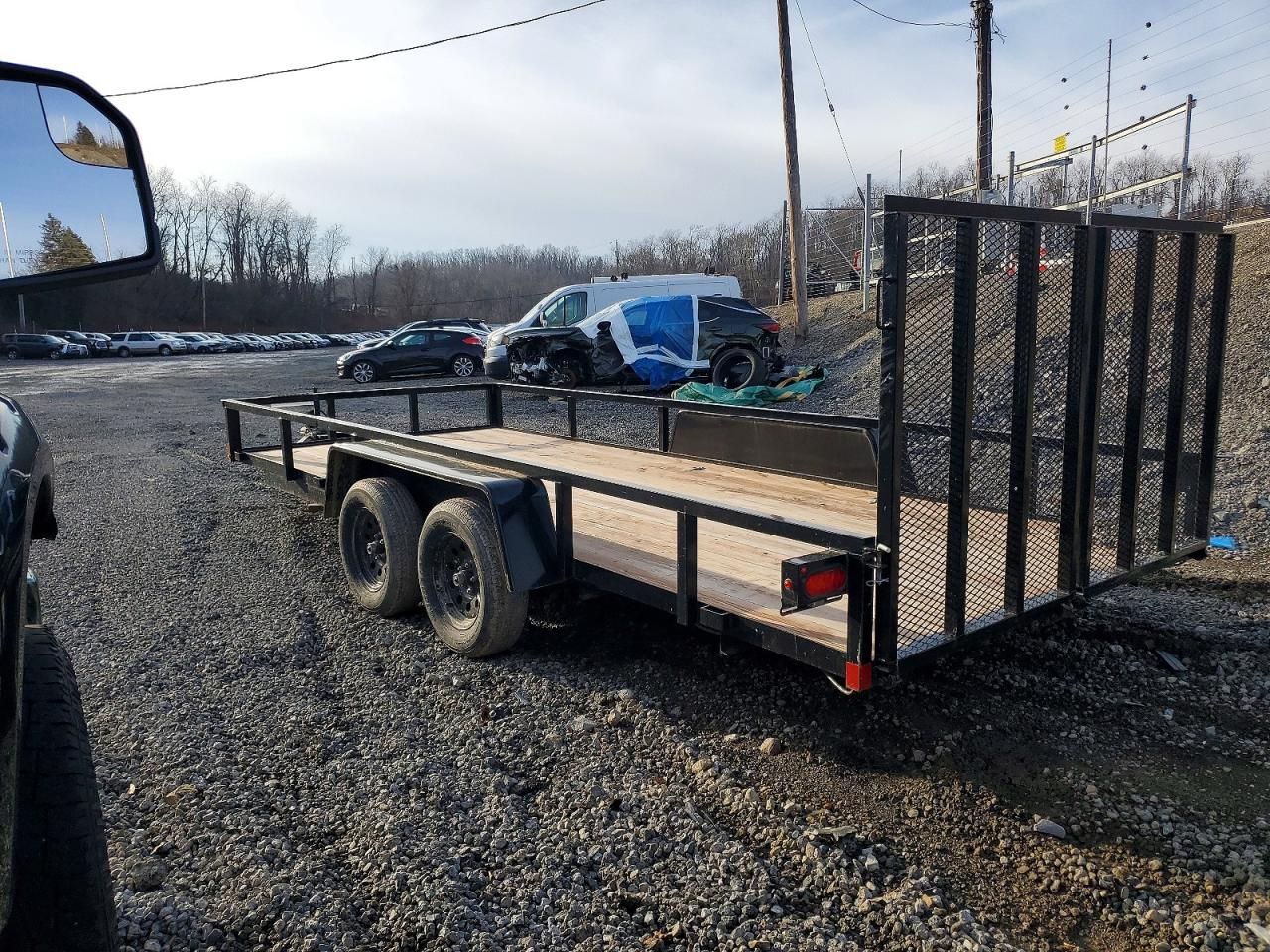 2024 Bwise Ut-718 Utility Trailer