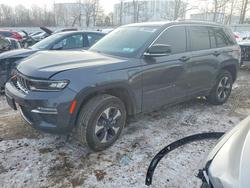 Salvage cars for sale from Copart Central Square, NY: 2022 Jeep Grand Cherokee Limited 4XE
