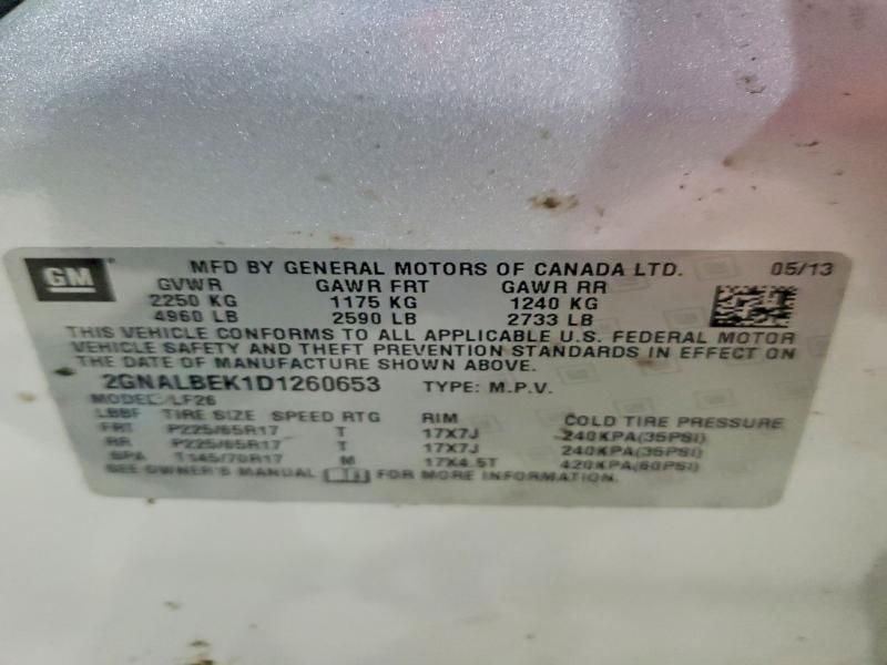 2013 Chevrolet Equinox ls