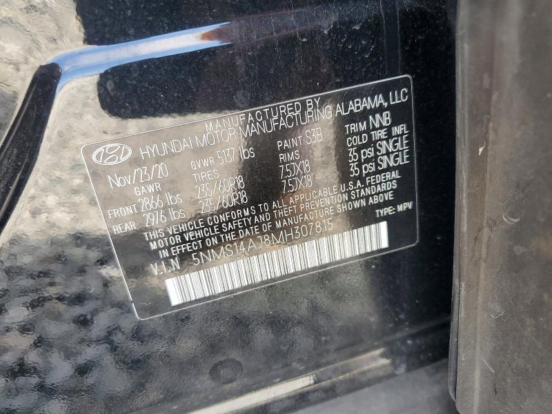 2021 Hyundai Santa fe se