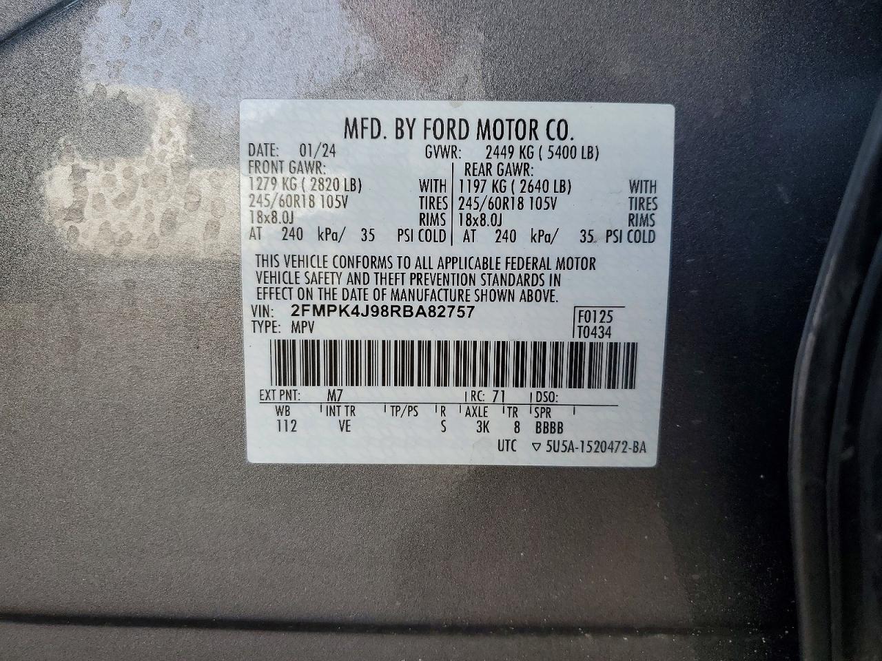 2024 Ford Edge sel