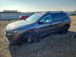 Jeep salvage cars for sale: 2021 Jeep Cherokee Latitude Plus