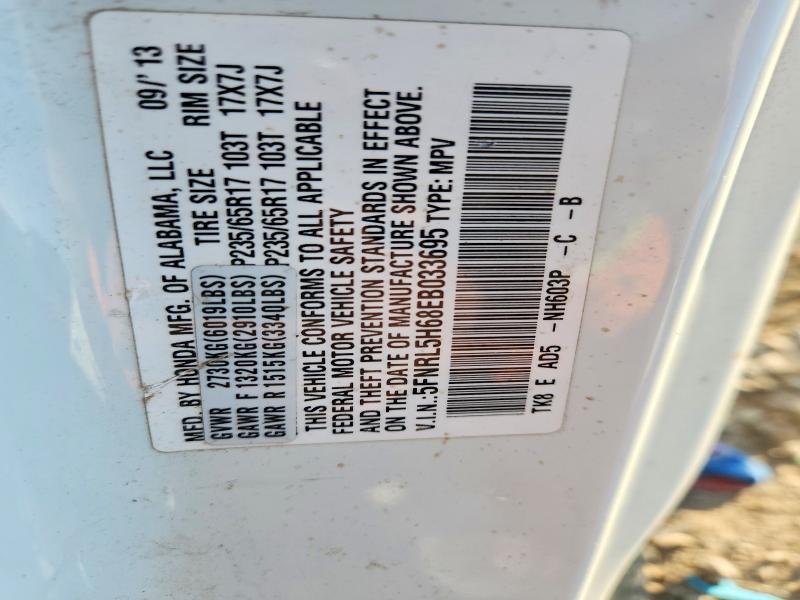 2014 Honda Odyssey exl