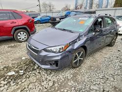 Subaru salvage cars for sale: 2019 Subaru Impreza Premium