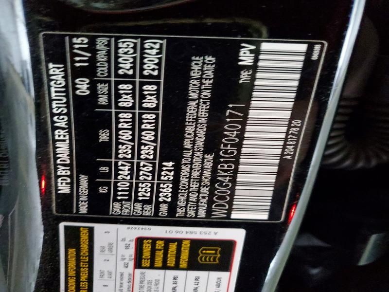 2016 Mercedes-Benz Glc 300 4matic