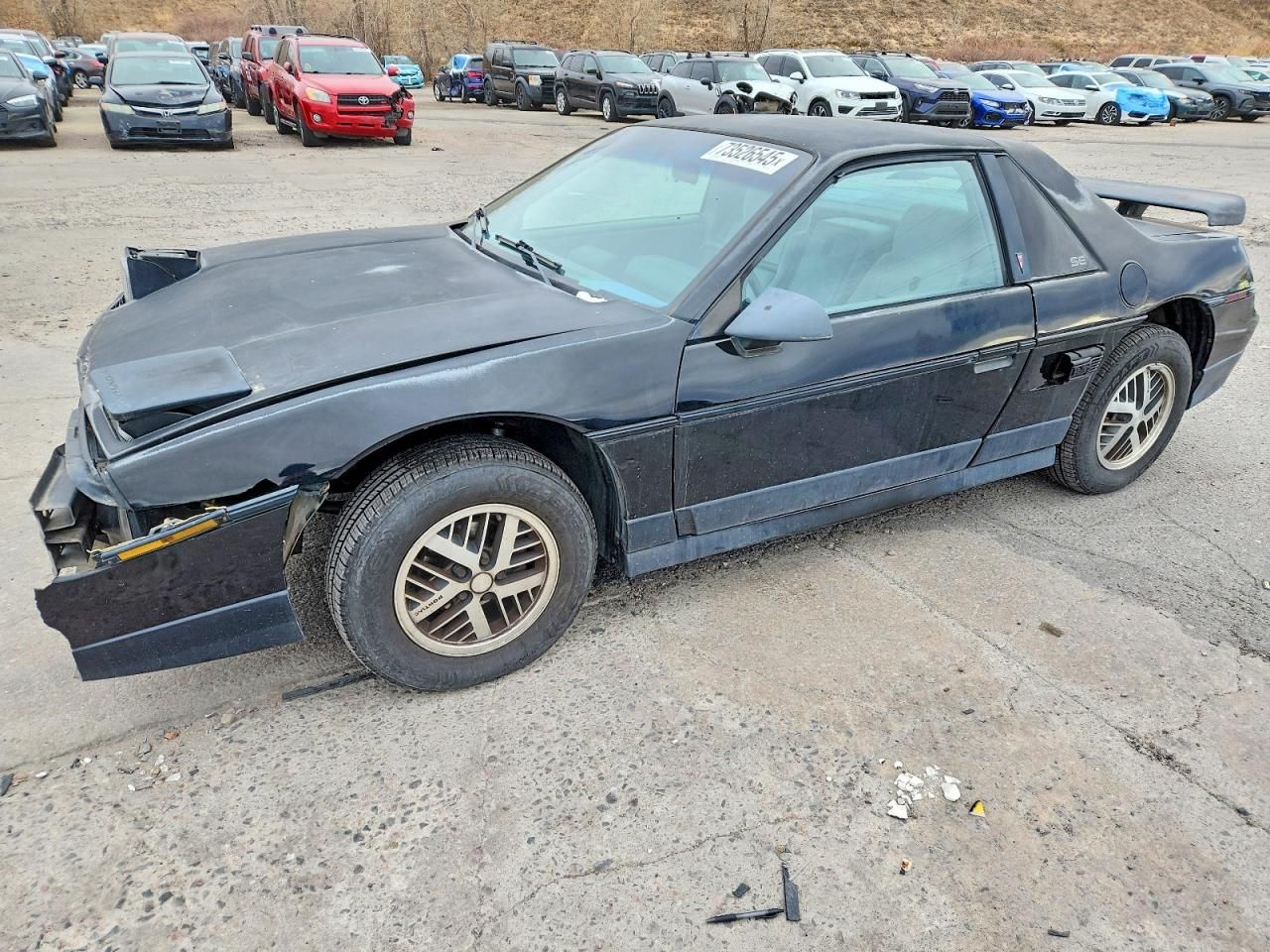 1986 Pontiac Fiero se