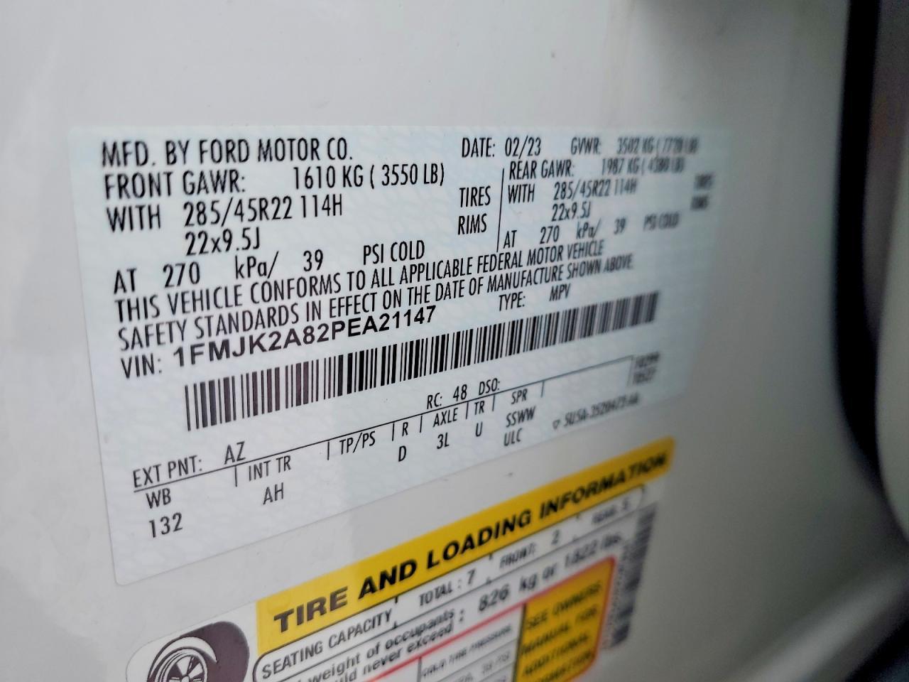 2023 Ford Expedition max Limited