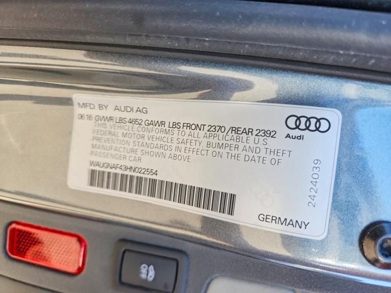 2017 Audi A4 Premium