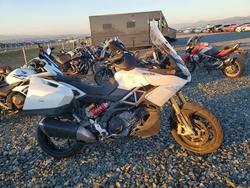Salvage motorcycles for sale at American Canyon, CA auction: 2015 Aprilia Caponord