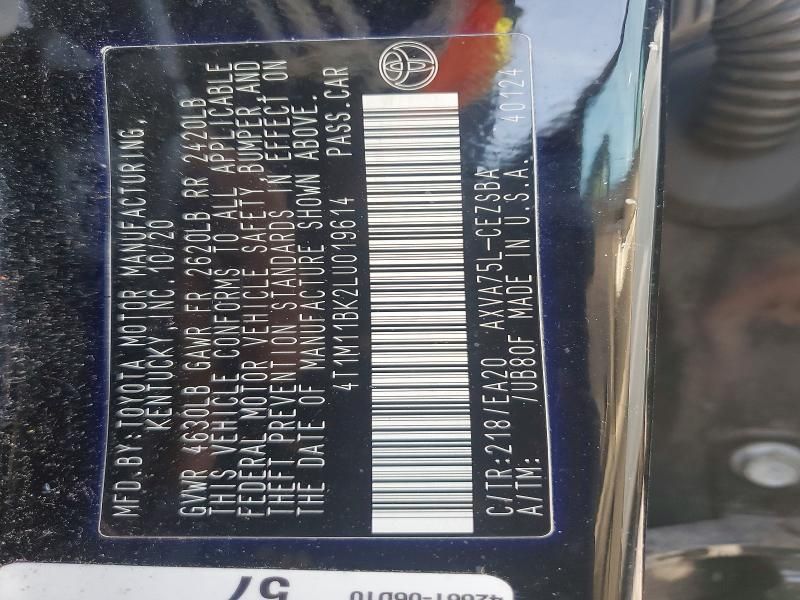 2020 Toyota Camry se