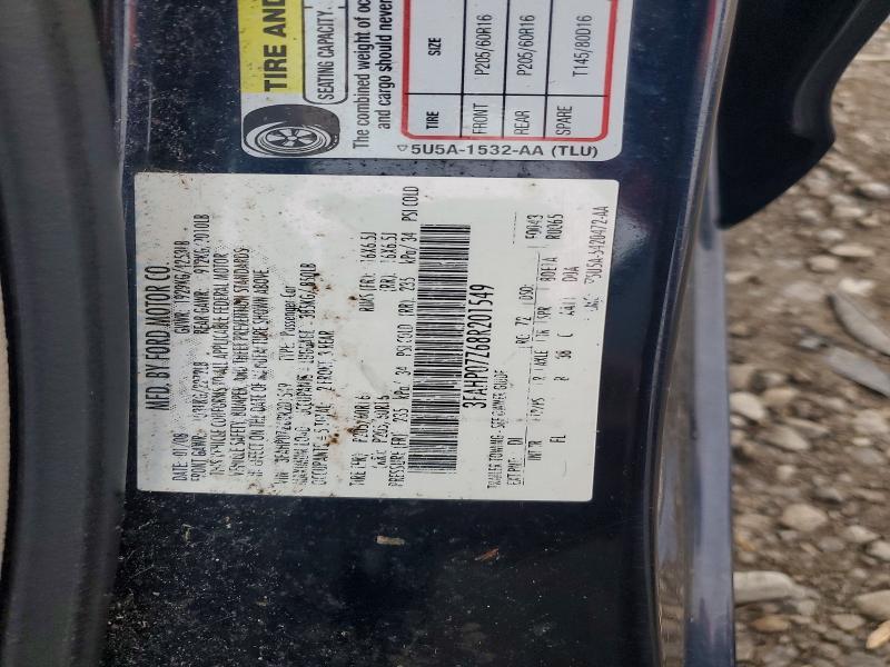 2008 Ford Fusion se