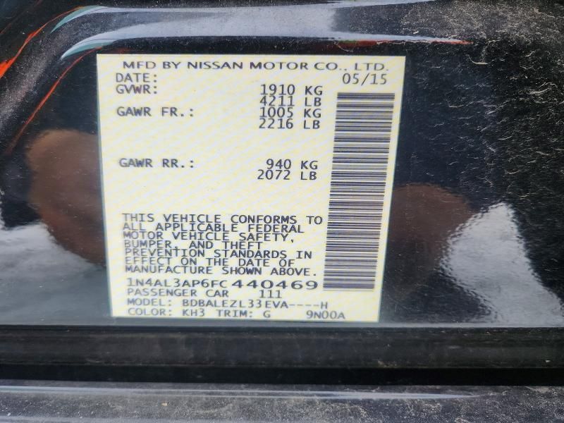 2015 Nissan Altima 2.5