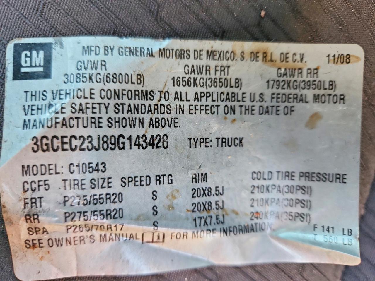2009 Chevrolet Silverado C1500 lt