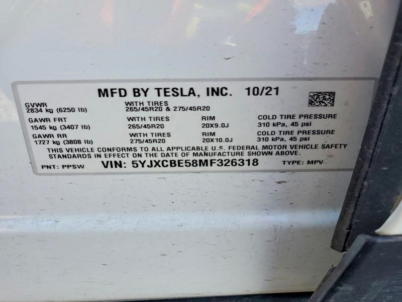 2021 Tesla Model x