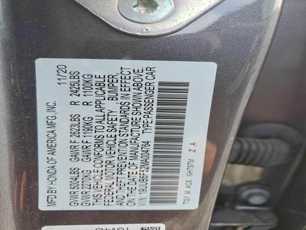 2021 Acura Tlx Tech a