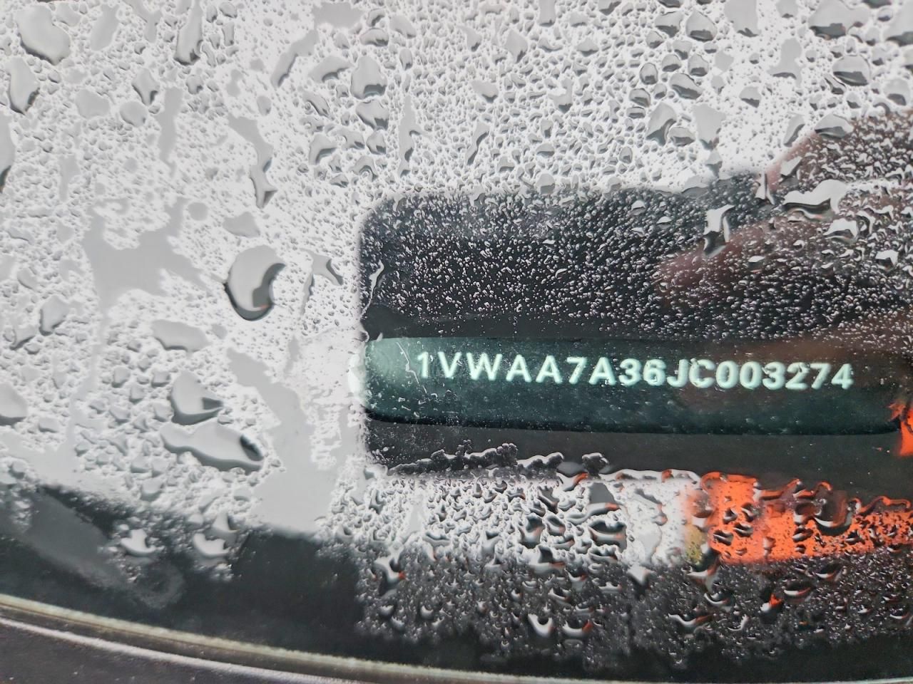 2018 Volkswagen Passat s