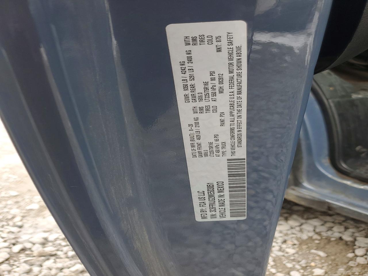 2021 Dodge RAM Promaster 3500 Delivery Van