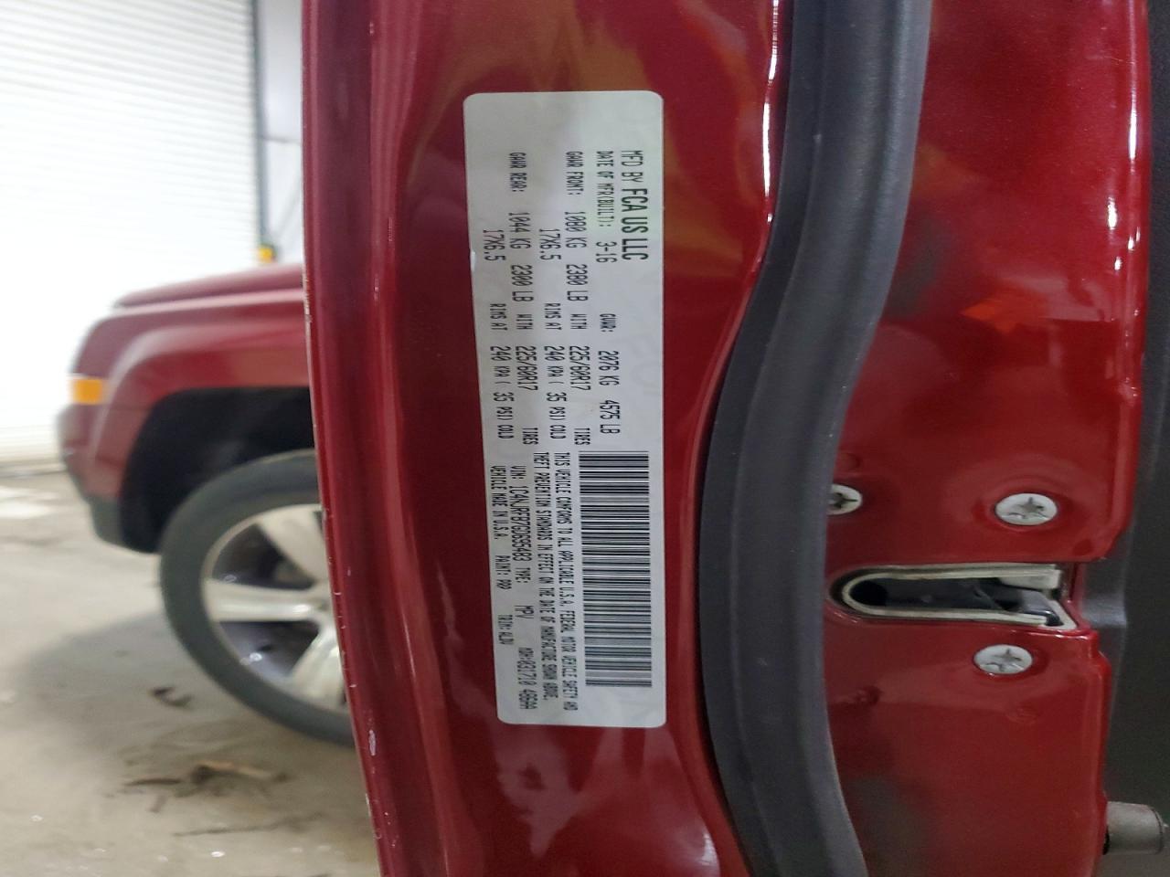 2016 Jeep Patriot Latitude